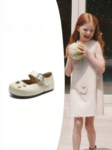 Belle | DIY Decor Button Loafers For Kids