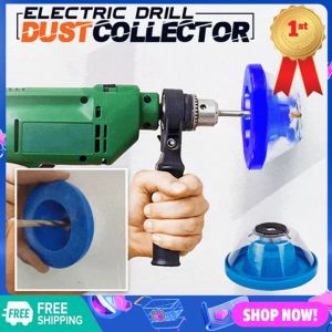 [24H Nhanh Chóng Delivery]Ligghig Nắp Đậy Bụi Máy Khoan Bằng Nhựa Bộ Thu Gom Tro Bụi Búa Chống Trượt Cho Công Trường Xây Dựng Gia Đình