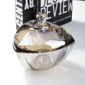 Sáng Tạo Cá Tính Thủy Tinh Pha Lê Bát Đường Có Nắp Hộp Kẹo Chống Ẩm Ăn Nhẹ Bảo Quản Bình Cho Văn Phòng Bán Hàng Bát Bảo Quản Thực Phẩm Nhỏ Trong Suốt - Lazada