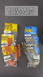 BOCEAN BOMB SPRING #SR #ST Fishing Spring with Tube Swivel Dedak Bomb Spring Pancing Mancing Spring