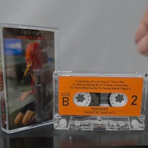 New Paramore Cassette Tape Hits Music Available on Great Recording Quality