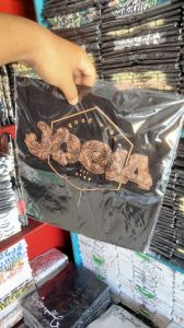 KAOS OBLONG SABLON MEREK KOTA JOGJA T-SHIRT KAOS JOGJA TERLARIS DI MALIOBORO JOGJA KATUN PUTIH