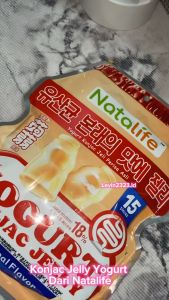 Makanan Impor Malaysia: Snack Konjac Natalife & Yoghurt Variasi Grape Apple Mango
