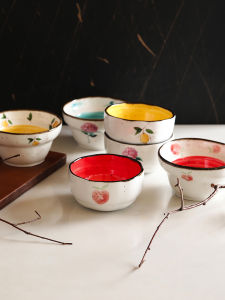 LOTUS BLUE | Cute Ceramic Japanese-Style Dinner Bowl