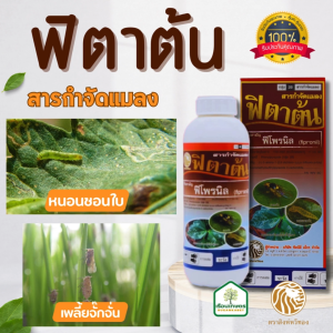 ฟิตาต้น ฟิโพรนิล ป้องกันกําจัดแมลง ทั้งแมลงปากดูดปากกัด ไร ไส้เดือนฝอย มด ปลวก ขนาด 1 ลิตร