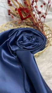 [1 METER] Kain Satin Bridal Heavy / Saten Bridal Deutches - Kain Bridesmaid Original Import