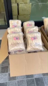 (บรรจุ 1 กิโลกรัม) ไม้ธง ขนาด 912151820 cm. ไม้ธงเสียบอาหาร ไม้เสียบ ไม้เสียบหมูปิ้ง ไม้บาร์บีคิว ไม้จิ้ม ไม้