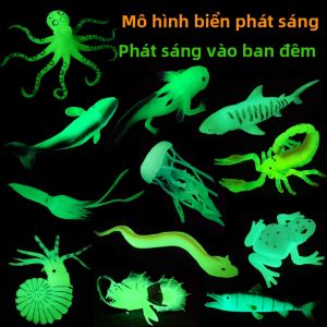 Đồ Chơi Động Vật Biển Silicone Thực Tế