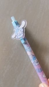 PULPEN MIKA KARAKTER SANRIO CINAMOROL UNICORN 0.5MM TINTA HITAM | ALAT TULIS SEKOLAH | PERLENGKAPAN SEKOLAH | ALAT TULIS KANTOR | PULPEN ANAK SD ANAK | KMK | BARANG LUCU