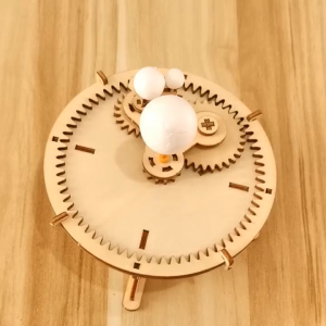 Projek RBT KSSR KSSM - DIY Matahari Bumi Bulan - STEM Reka Bentuk Teknologi Tahun 5 / Wood DIY Planetary Movement Kit