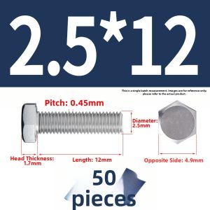 BAIRUITE | Long Shank Hex Cap Screw
