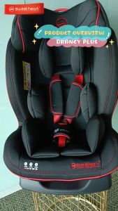 Sweet Heart Paris DRANCY PLUS Group 012 BUCKLE ALARM SYSTEM Car Seat with Adjustable Headrest JPJ Approved MIROS and ECE R44/04 Certified