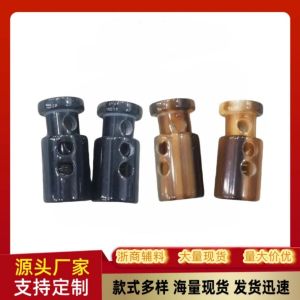 Resin Spring Buckle Clock Hanging Rope Adjusting Elastic Hat Buckle Drawstring Clip Clothing Accessories Chinese Manufacturer