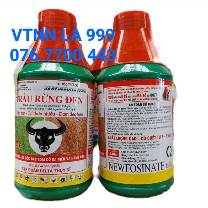 Thuốc trừ cỏ TRÂU RỪNG ĐEN 900ml chính hãng | Lazada.vn