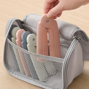 Portable Folding Clothes Hanger Travel Multifunctional No Trace Small Clothes Hanger for Business Trip Dormitory Home Use