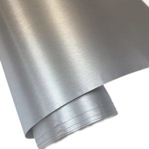 Phim Dán Vinyl Phủ Mờ Bạc Cao Cấp Bề Mặt Nhám Khổ 10cm Tự Dính Có Lỗ Thoát Khí Dùng Dán Xe Hơi Decal Sticker