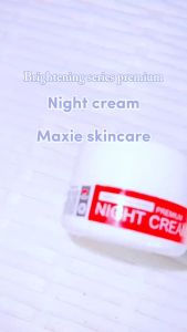 Cream Malam Maxie Glow / Night Cream Maxieglow