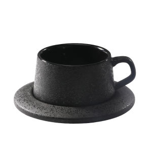 MONGDIO | Latte Art Ceramic Coffee Cup