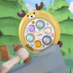 Whack A Mole Game for Toddlers Toys Kids Cute Animal Percussion Sound Rattles Sensory Toys for 3 4 5 6+ Year Old Kids Gift