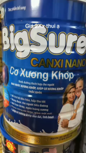 BigSure Canxi Nano Cơ Xương Khớp – Bổ Sung Canxi Nano & Glucosamin Hỗ Trợ Xương Chắc Khỏe Khớp Linh Hoạt