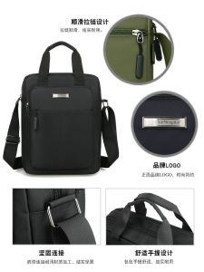 Túi Đeo Chéo Nylon Chống Thấm Nước Dung Tích Lớn Cho Nam Túi Xách Thể Thao Thường Ngày Túi Đeo Vai Đơn Túi Xách Công Sở Thời Trang