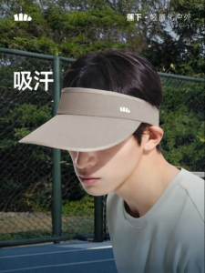 Beneunder | Breathable Detachable Sweatband Visor Cap for Outdoor and Tennis