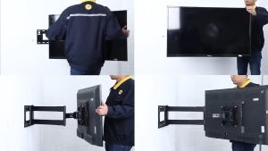 Giá Treo Tivi Xoay Vuông Góc 90 độ NB - SP2 Dùng cho tivi 40" - 70" - HÀNG CHÍNH HÃNG - 2022