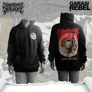jaket hoodie garasi rebel /hoodie pasukan serigala petarung /hoodie metal