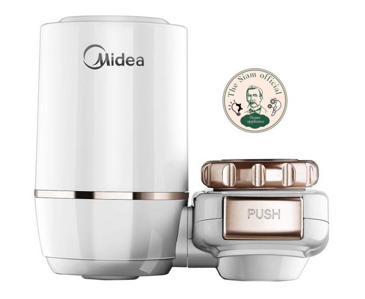 เครื่องกรองน้ำต่อปลายก๊อก MIDEA (สีขาว) รุ่น MC122-2 ติดตั้งเองง่ายๆ ...