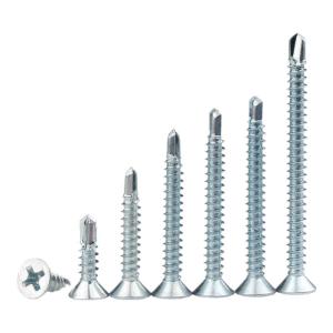 GUWANJI | Galvanized Self-tapping Screw Drill Tip Cross Head