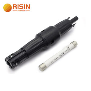 RISIN 1500V DC MC4 fuse connector photovoltaic 10x85mm DC fuse 10A 15A 20A 30A