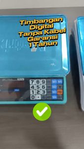 Timbangan Digital 30 KG(40kg) Matrix-TD030 dan FDS-30 Double Display Anti Air Garansi 1 Tahun