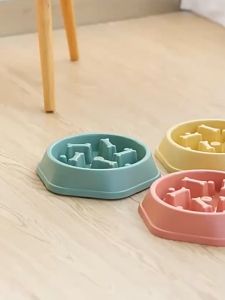 its 🛒  ชามอาหารสัตว์เลี้ยง ชามช่วยลดการสำลัก ชามลดการกินไว ชามอาหารฝึกให้ทานช้าลง ชามกันมูมมาม สุนัขและแมว