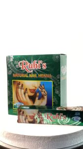 Henna Nail Instant Pacar Kutek Kuku Halal Kemasan Cone Tahan Lama Tahan air