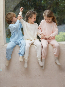 Q21 | Breathable Sweat Wicking Antibacterial Tencel Cotton Childrens Pajamas