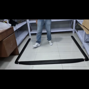 GCAO TAILGATE STRIP D-MAX 2023-2024 BLACK (3PCS) DDTGAT02 (11822)