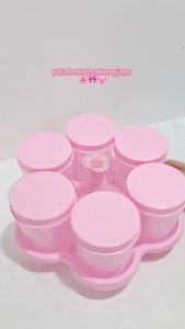 MI-C1246 Toples Kue Kering Lebaran Set Nampan Wadah Snack Tray Food Container/ Tempat Kue Set Nampan
