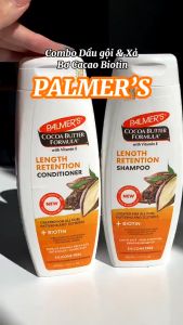 (Chính Hãng) Dầu Xả Biotin Chăm Sóc Tóc Hỗ Trợ Giảm Gãy Rụng Cho Mẹ Bầu Palmers 400ml