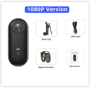 Camera Hành Động Mini 4K Từ Tính HD 1080P WiFi Không Dây Camera Quay Vlog Camera Gắn Mũ Bảo Hiểm Camera Thể Thao Kèm Giá Đỡ Gắn Thân Máy
