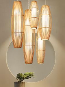 SANGEJIANGREN | Custom New Chinese Modern Minimalist Zen Lantern Pendant Light