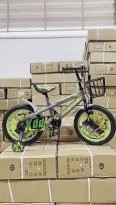 16นิ้ว รุ่น K25 ยางเติมลม จักรยานเด็ก มีตะกร้า เบาะซ้อนท้าย แถม กระดิ่ง แถม กระดิ่ง เพื่อเด็ก 3-7 ขวบ