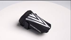 RockBros | ROCKBROS Bike Bag Portable Reflective Saddle Bag Tail Seatpost Nylon Bicycle Bag MTB Road Bike Bag Panniers Bicycle Accessories