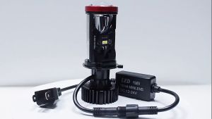 1คู่ หลอดไฟรถยนต์ LED Y8 ของแท้ รับประกัน 1 ปี สินค้ามีพร้อมส่ง ขั้ว H4