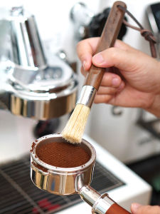 Bàn Chải Vệ Sinh Gỗ Thực Tế Lông Hogs Airflow Máy Xay Cà Phê Máy Xay Cà Phê Bàn Chải Vệ Sinh Bụi Bột Máy Xay Cà Phê