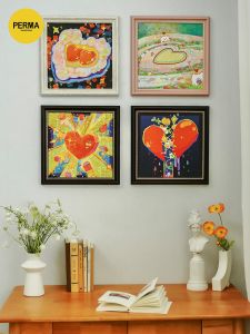 PERMA | Shiny Heart Shaped Irregular Jigsaw 321 Pieces