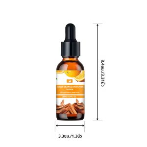 เซรั่มน้ำมันส้มหวานและอบเชย: ช่วยให้ผิวกระจ่างใสและกระชับสำหรับผิวหน้าและผิวกาย หรูหรา 30 มล./50 มล. ของขวัญที่สมบูรณ์แบบสำหรับทุกสภาพผิว