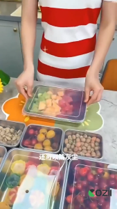 (6ชิ้น)กล่องสแตนเลส กล่องเก็บของตู้เย็น พร้อมฝาปิดสนิท กล่องเก็บอาหาร กล่องแสตนเลส ทำจากสแตนเลสเกรดอาหาร304 {พร้อมส่งจากไทย}