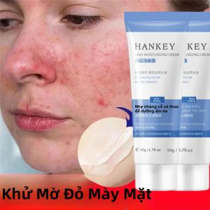 Kem Dưỡng Da Mặt Phục Hồi Đỏ Làm Dịu Da Dưỡng Ẩm Cho Da Nhạy Cảm Trị Mụn Trứng Cá Giãn Tĩnh Mạch 50g Dùng Được Cho Cả Nam Và Nữ