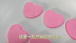 Heart Shape Reusable Facial Sponges Pad Natural Compressed Exfoliating Cleansing Pads for Facial Care - 5/10/20/50/100PCS