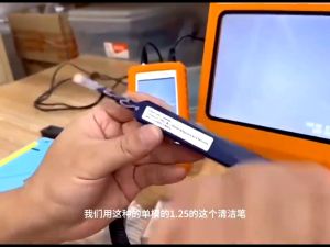 Premium Fiber Optic One Click Cleaner for 1.25 LC MU & 2.5mm FC SC ST Fiber Cleaning Pen